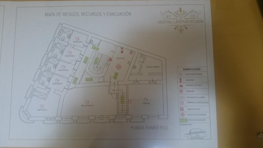 Hostal Latitud Ecuem Кіто Екстер'єр фото
